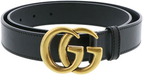 black women's Gucci belt